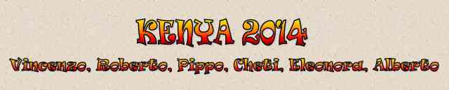 Kenya 2014 viaggio