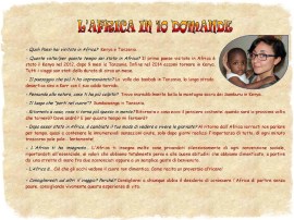 L'Africa in 10 domande Eleonora