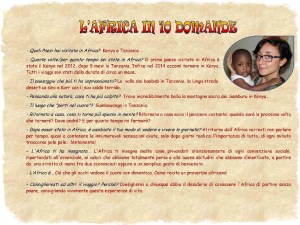 ELEONORA - L'Africa in 10 domande