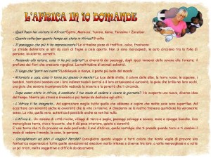 L'Africa in 10 domande Giuliana