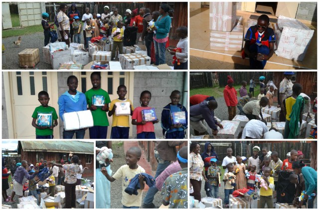 Container febbraio 2015 - Il materiale è finalmente arrivato a Nairobi e Nyahururu